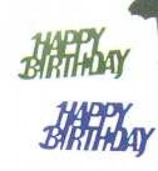 Pailetten Happy Birthday