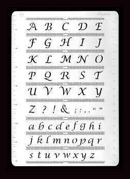 Pergamano Multi Grid Nr. 16, Buchstaben