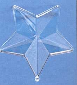 Plexiglas Stern 5-zackig