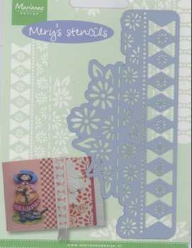 Embossing-Schablone Daisies
