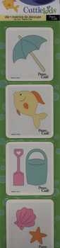 Stanzschablone Cuttle-Kids, am Strand (Beach)