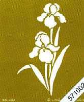 Embossing-Schablone Iris