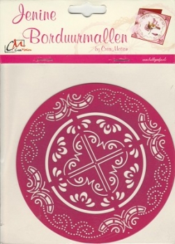 Stickschablone Multi Rund