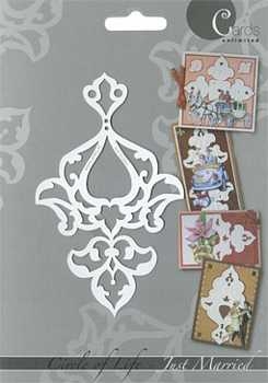 Embossing-Schablone Just Married