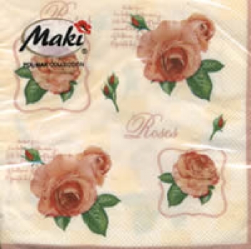 Serviette Rosen