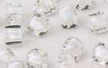 Squareperle weiss glanz