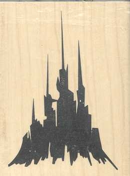 Stempel grosses Schloss (Encaustic)