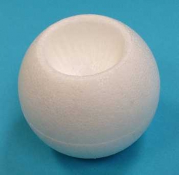 Styropor Kerzenhalter