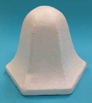 Styropor Glocke 6-eckig