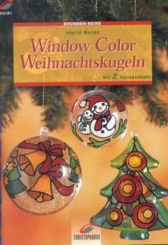 Window-Color Weihnachtskugeln