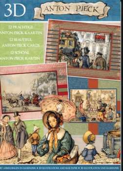 3D Buch Anton Pieck 08, Nostalgie