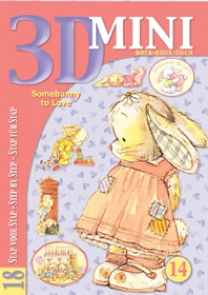 3D Buch 14, Liebenswerte Hasen