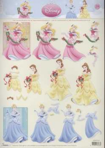 3D Schneidebogen Disney Princess
