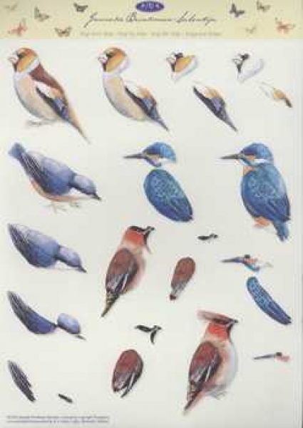 3D Schneidebogen Vögel