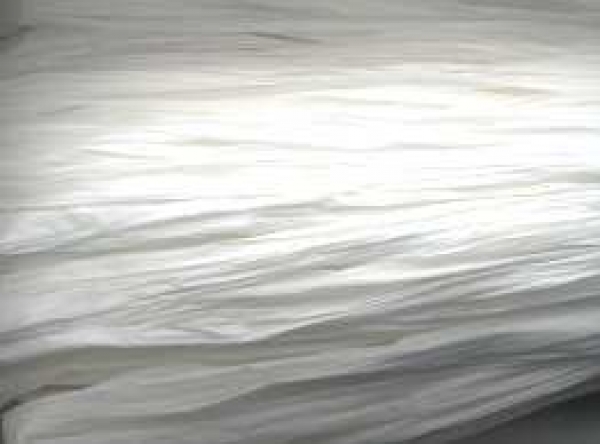 Edelbast glänzend, weiss