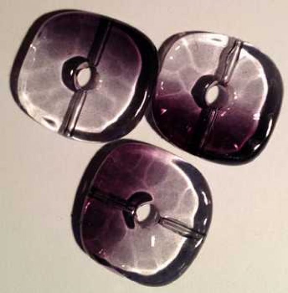 Fensterschmuck Scheibe crystal-schwarz