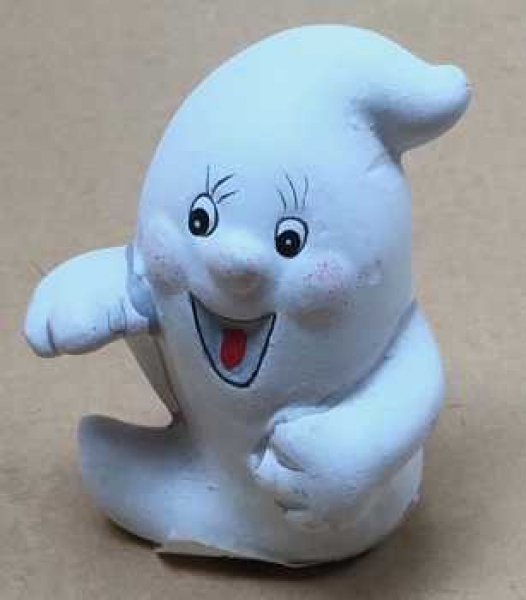 Geist aus Keramik, winkend