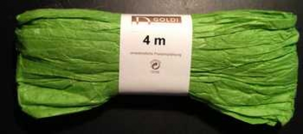 Papier-Geschenkband grün