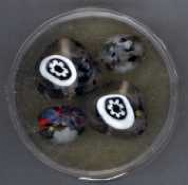 Glasperlen Millefiori crystal