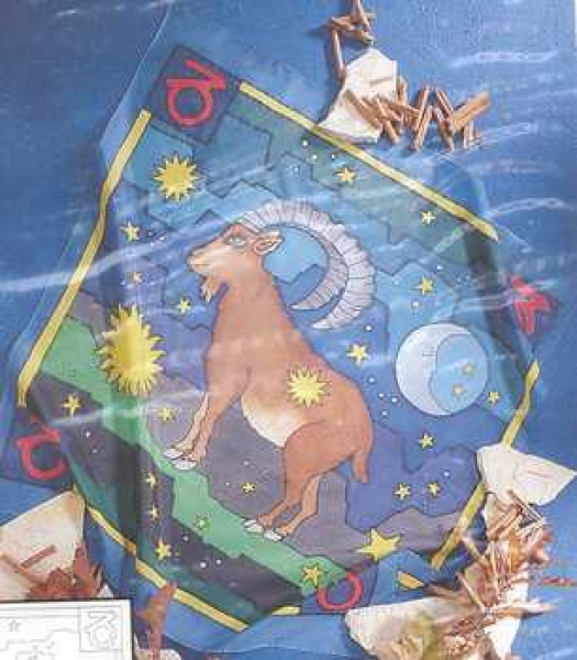 Gutta-Tuch Sternzeichen Steinbock (Capricorn, Capricorne)