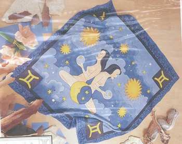 Gutta-Tuch Sternzeichen Zwilling (Gemini, Gémeaux)