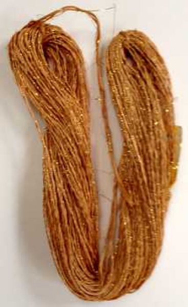 Kordel gold mit Glitter