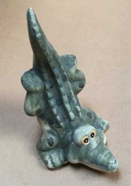 Krokodil Keramik Handstand