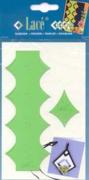 Lacé-Schablone Nr. 53a + b