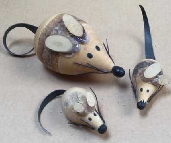 Holz-Maus klein