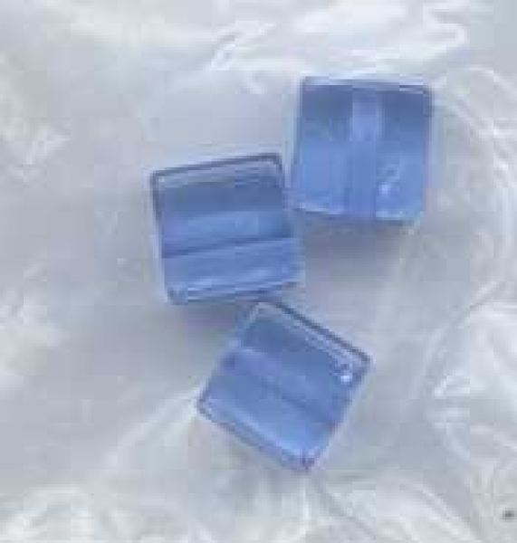 Perle Würfel blau