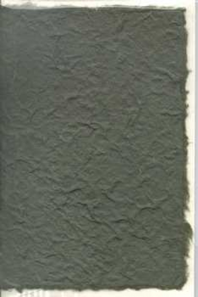 Doppelkarte Naturpapier dunkelgrün