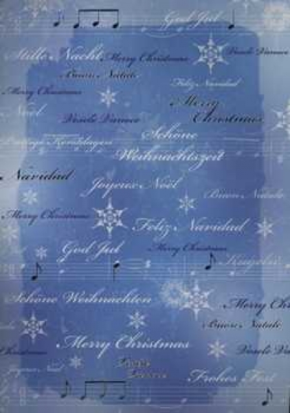 Papierbogen Merry Christmas