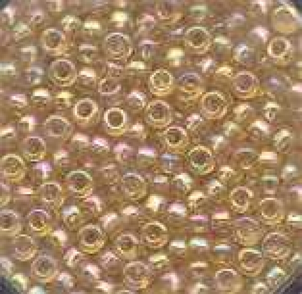 Rocailles gelb irisierend