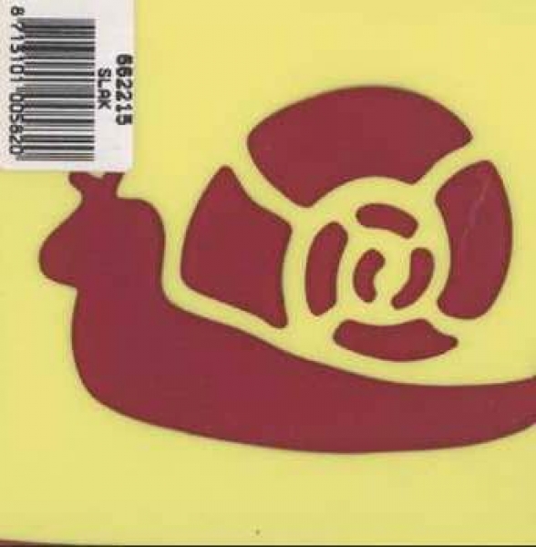 Reliefschablone Schnecke