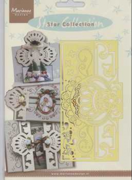 Embossing Stickschablone Star Collection, crown