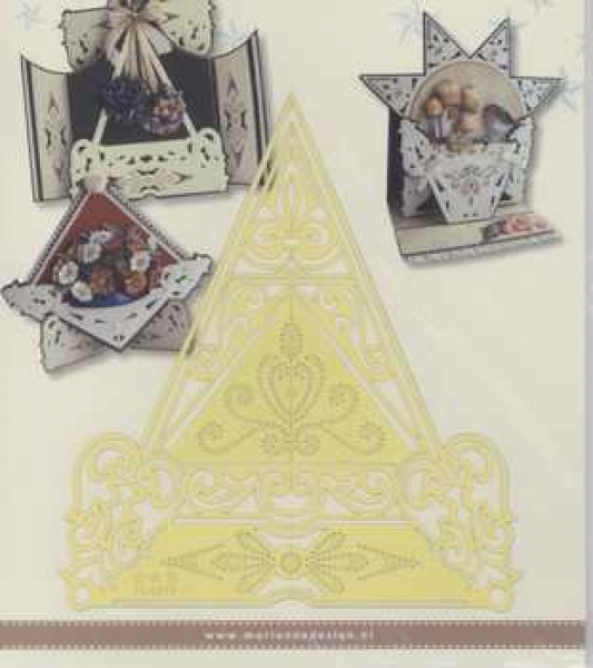 Embossing Stickschablone Star Collection, Spitze