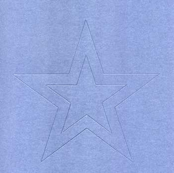 Stanzteil Stern 3-teilig, saphire