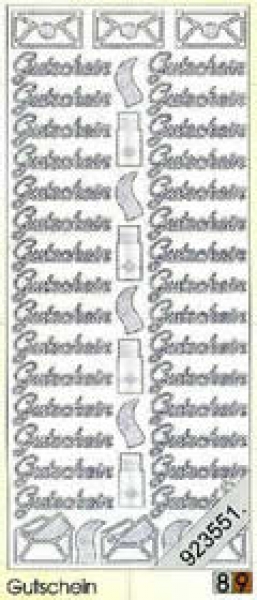 Sticker Gutschein