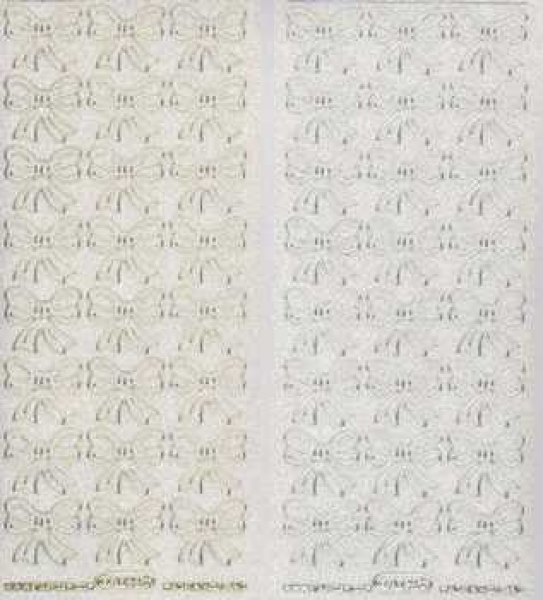 Glitzersticker Maschen