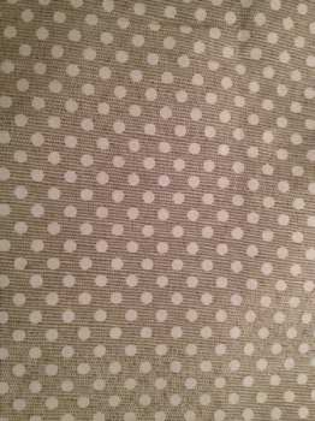 Deko-Stoff Leinen, Punkte