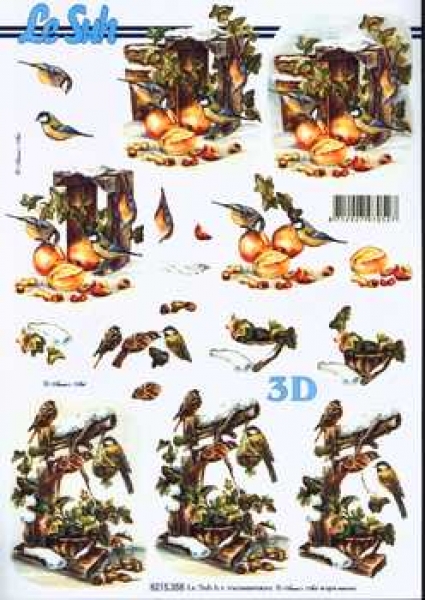 3D Schneidebogen Blaumeisen