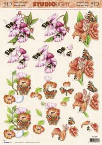 3D Schneidebogen Schmetterling, Hummel
