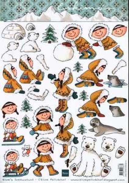 3D Schneidebogen Eskimo
