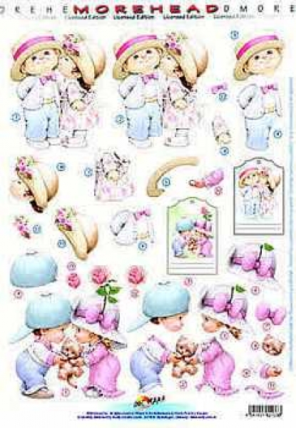 3D Schneidebogen Morehead, Paar, Kuss