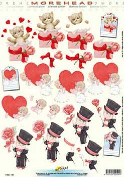 3D Schneidebogen Morehead, Happy Valentine