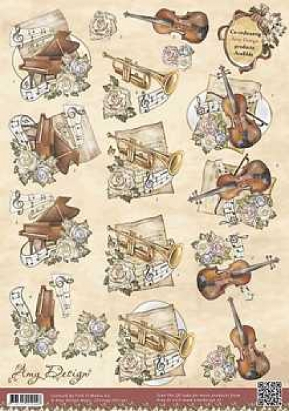 3D Schneidebogen Musikinstrumente