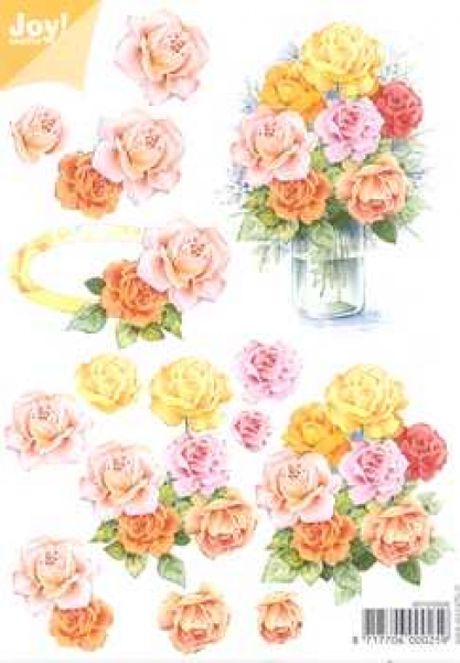 3D Schneidebogen Rosen