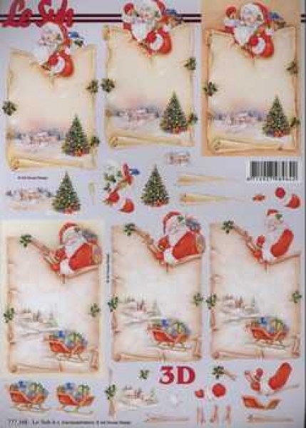 3D Schneidebogen Samichlaus, Landschaft