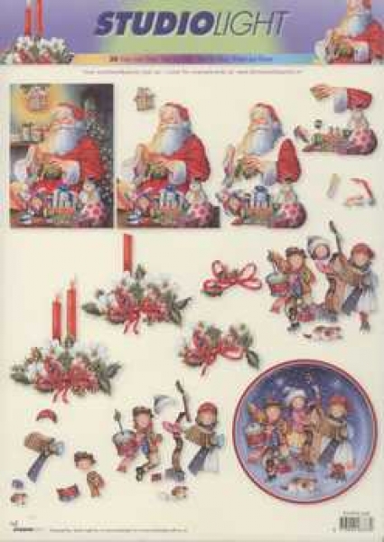 3D Schneidebogen Samichlaus, Kinder