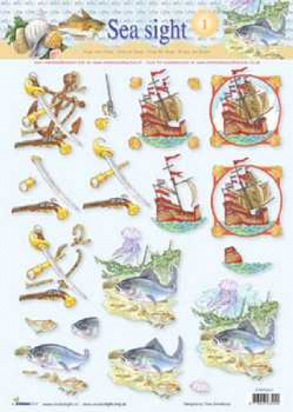 3D Schneidebogen Sea sight 1